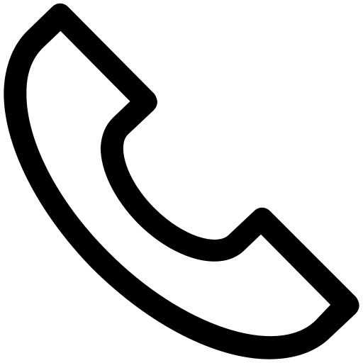 White Phone Icon Svg