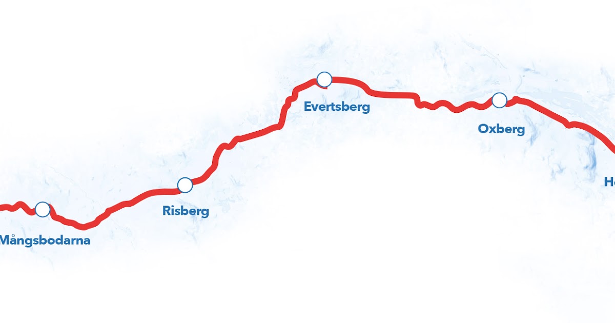 Karta över Vasaloppet | Göteborg Karta