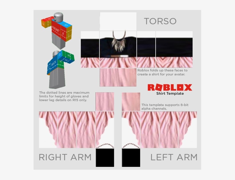 Aesthetic Clothing Roblox Template How To Get Robux On