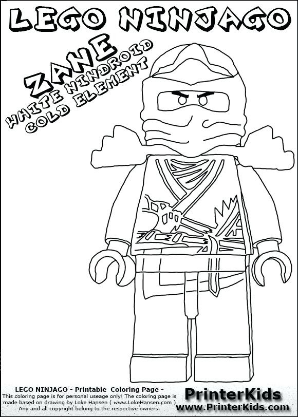 ninjago coloring pages zane  super kins author