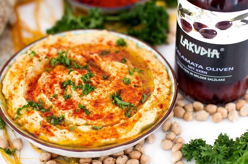 Gesunde Ernaehrung: Hummus – Orientalische Kichererbsencreme