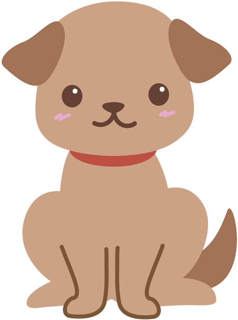 すべての動物の画像 元の可愛いイラスト 動物 犬