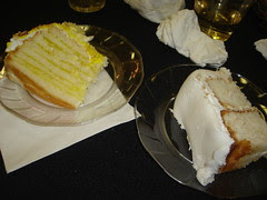 Groom's Cake and Wedding Cake