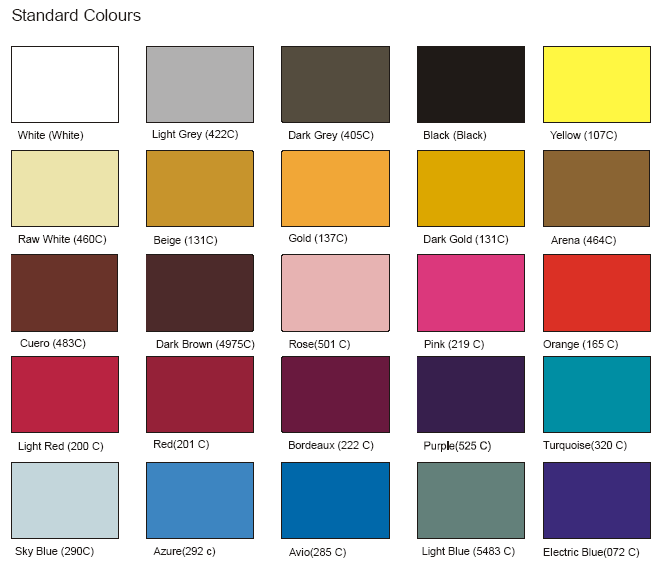 Vauxhall Colour Chart - How Car Specs