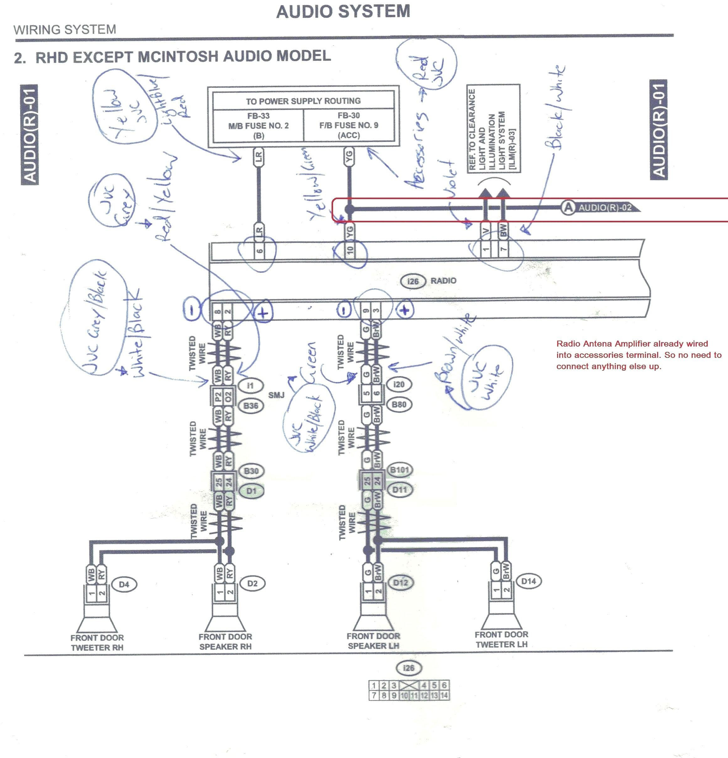 2005 Subaru Outback Seat Wiring