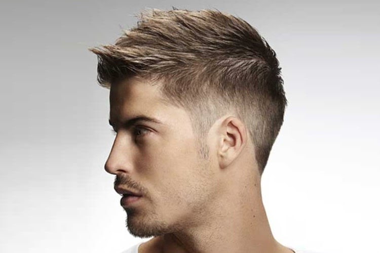 8. Blonde Faux Hawk for Men - wide 4