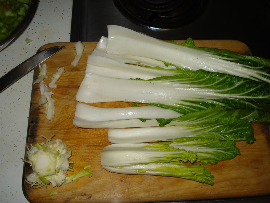 14 bok choy ends small