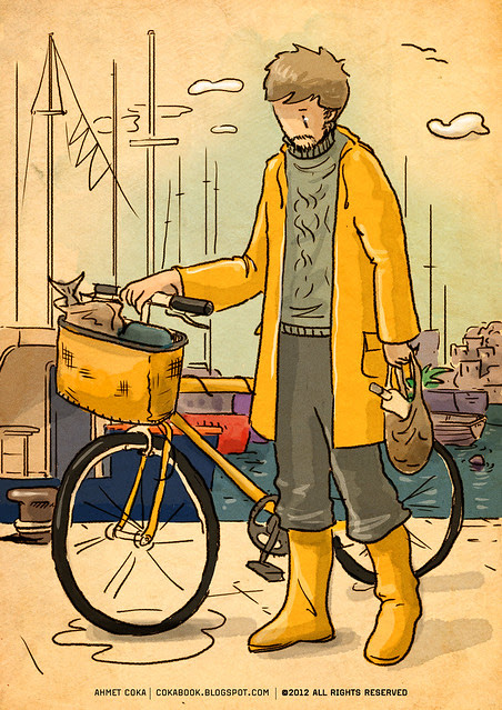 yellow bike