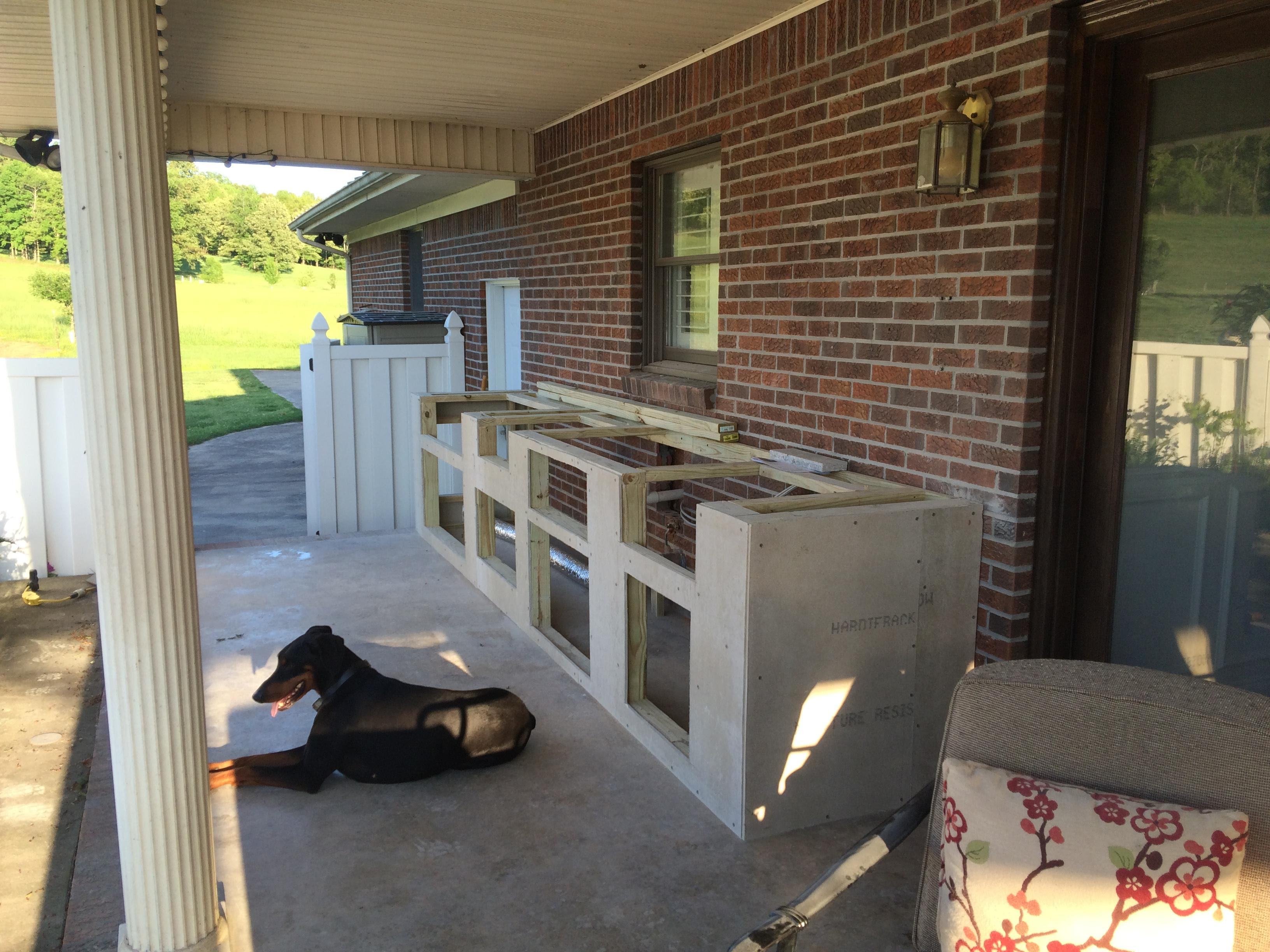 How To Build An Outdoor Kitchen With Cinder Blocks