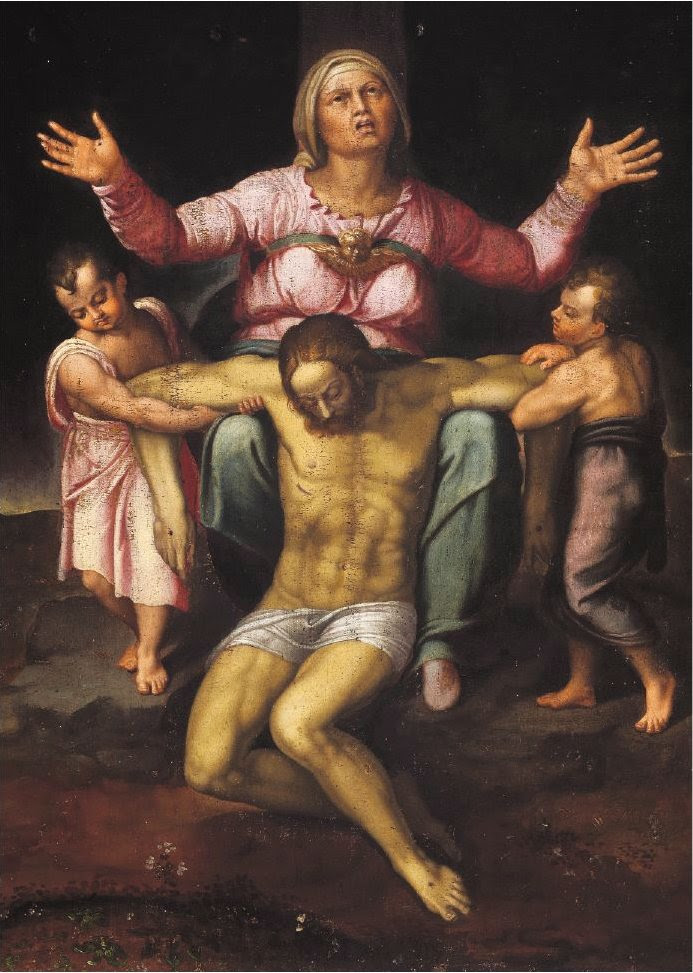 Michelangelo Buonarroti: Pietà (pintura)