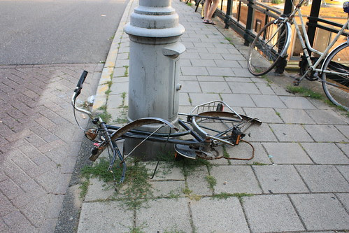 Bike detonada