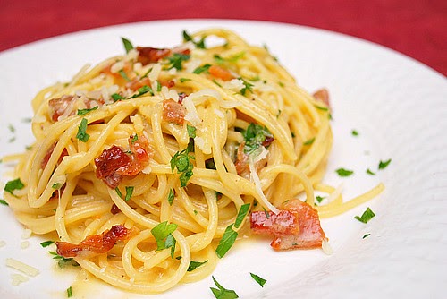 Creamy Carbonara - What's Cookin, Chicago