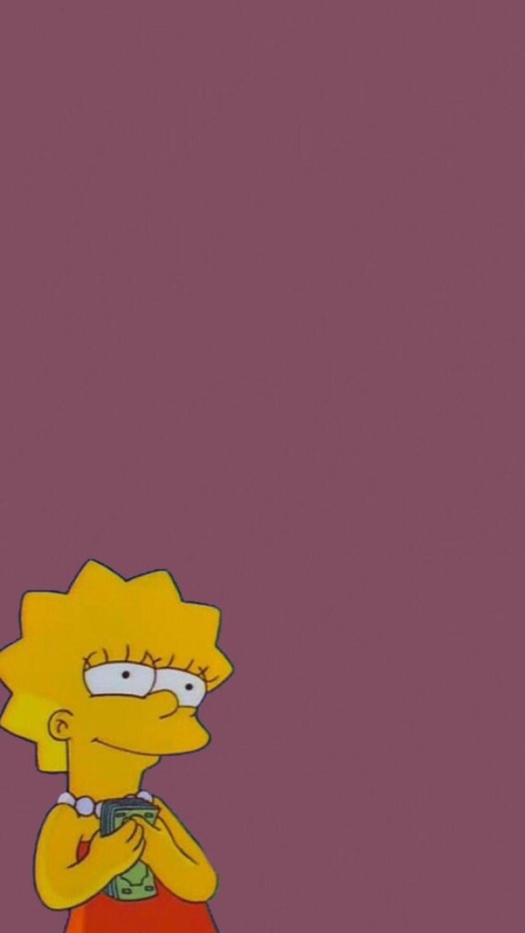 Paling Keren Lock Screen Bart Simpson Aesthetic Wallpaper