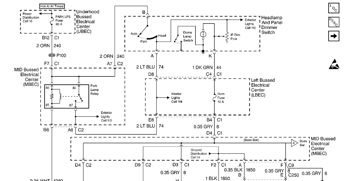 2003 Chevy Tahoe Instrument Cluster Wiring Diagram - Cars Wiring Diagram