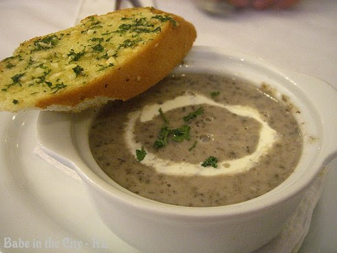 Wild Mushroom Soup (RM7)