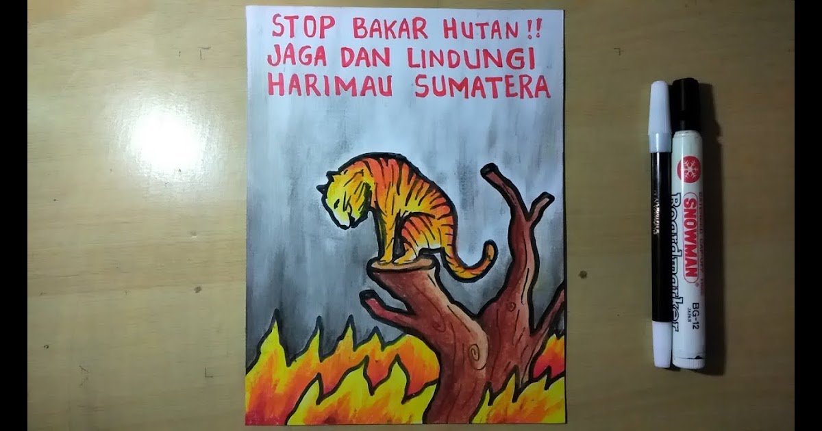 23 Poster Hewan Langka Yang Mudah Digambar