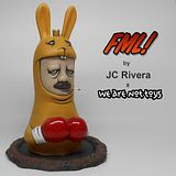 We Are Not Toys x JC Rivera - "F@ck My Life" resin art multiple!!!
