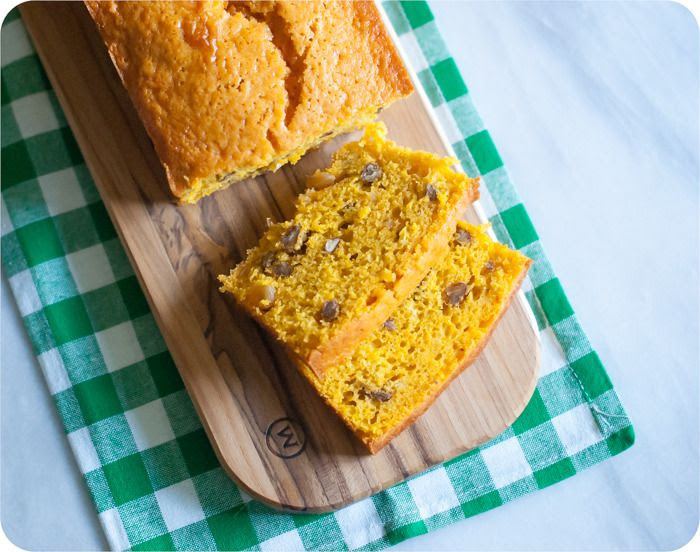 ginger carrot bread ... makes 2 loaves!