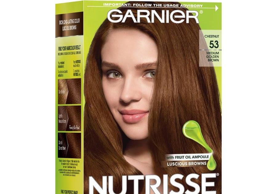 Garnier Caramel Hair Color - LUCYMADELINESARTPOSTS