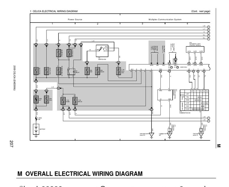 2000 Toyota Corolla Wiring Diagram - REEZAHERA