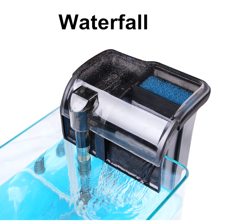 JEBO Aquarium Filter External Hang Up Filter Water Pumps Waterfall