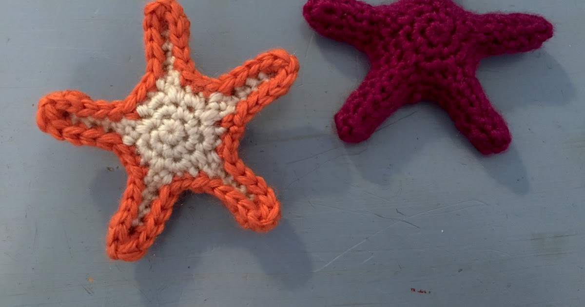 Suvi's Crochet: Sea Life - Ochre Sea Star