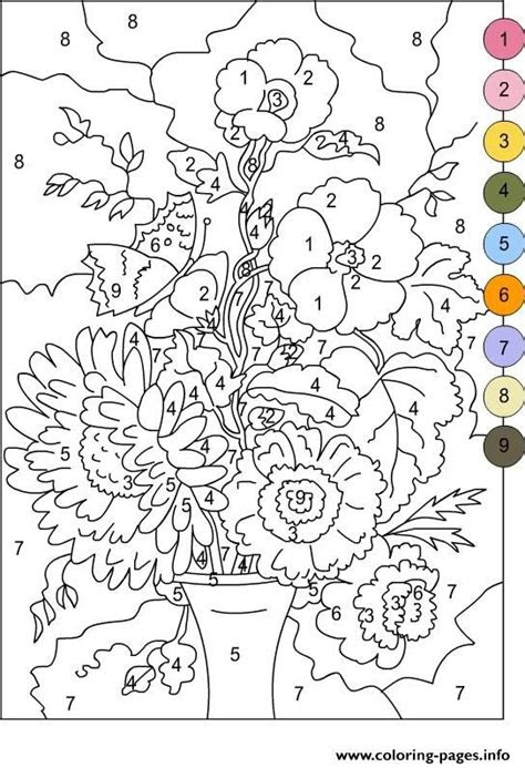 Coloring Books By Numbers For Adults - Learn to Color