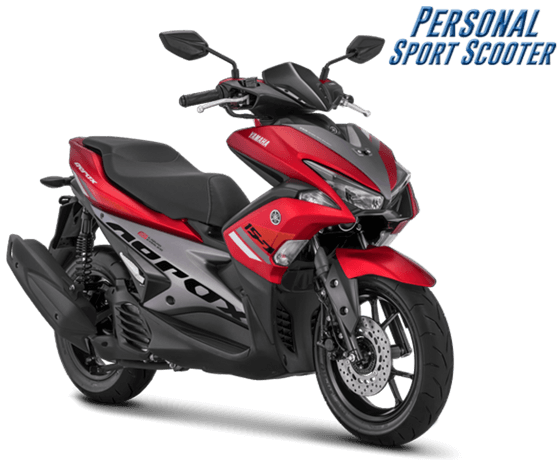 Modifikasi Yamaha  Aerox  155 Merah Notable h