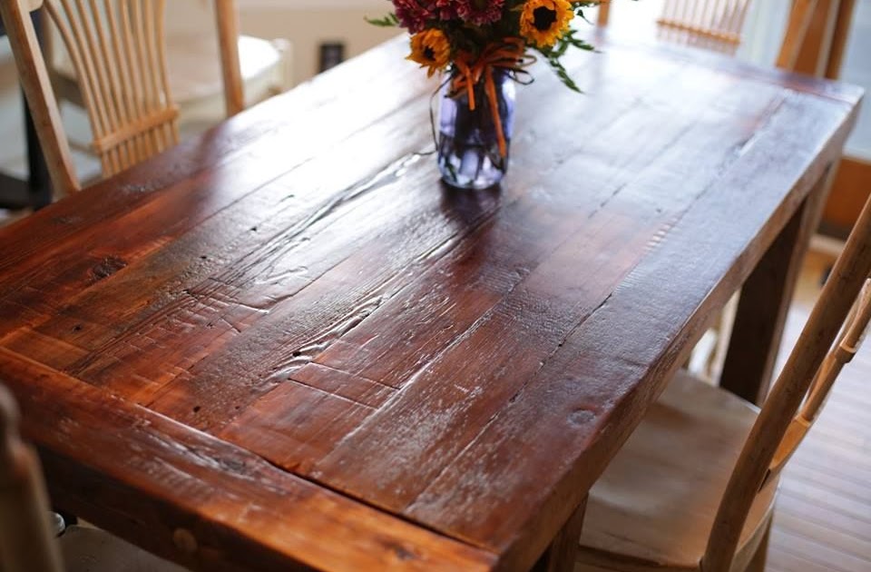 vt made dining room tables