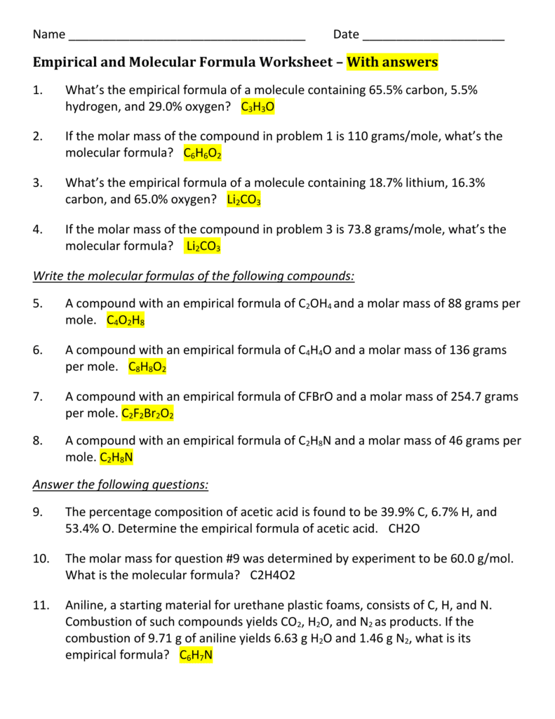 worksheet-empirical-formula-worksheet-with-answers-grass-fedjp-worksheet-study-site