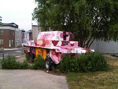 Pink tank at Positive Space