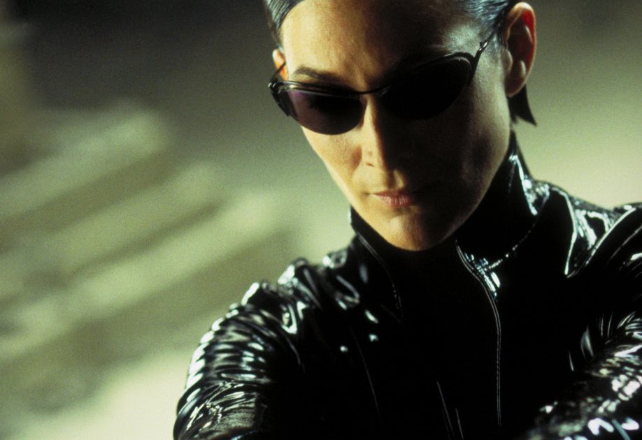 Hot Celebrity Stuff: Carrie-Anne Moss as Trinity: Matrix Stills