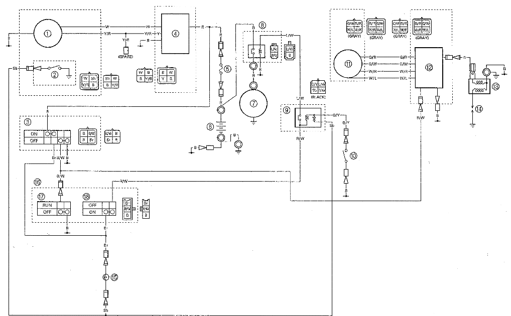 Yamaha Badger Wiring Diagram - Wiring Diagram Schemas