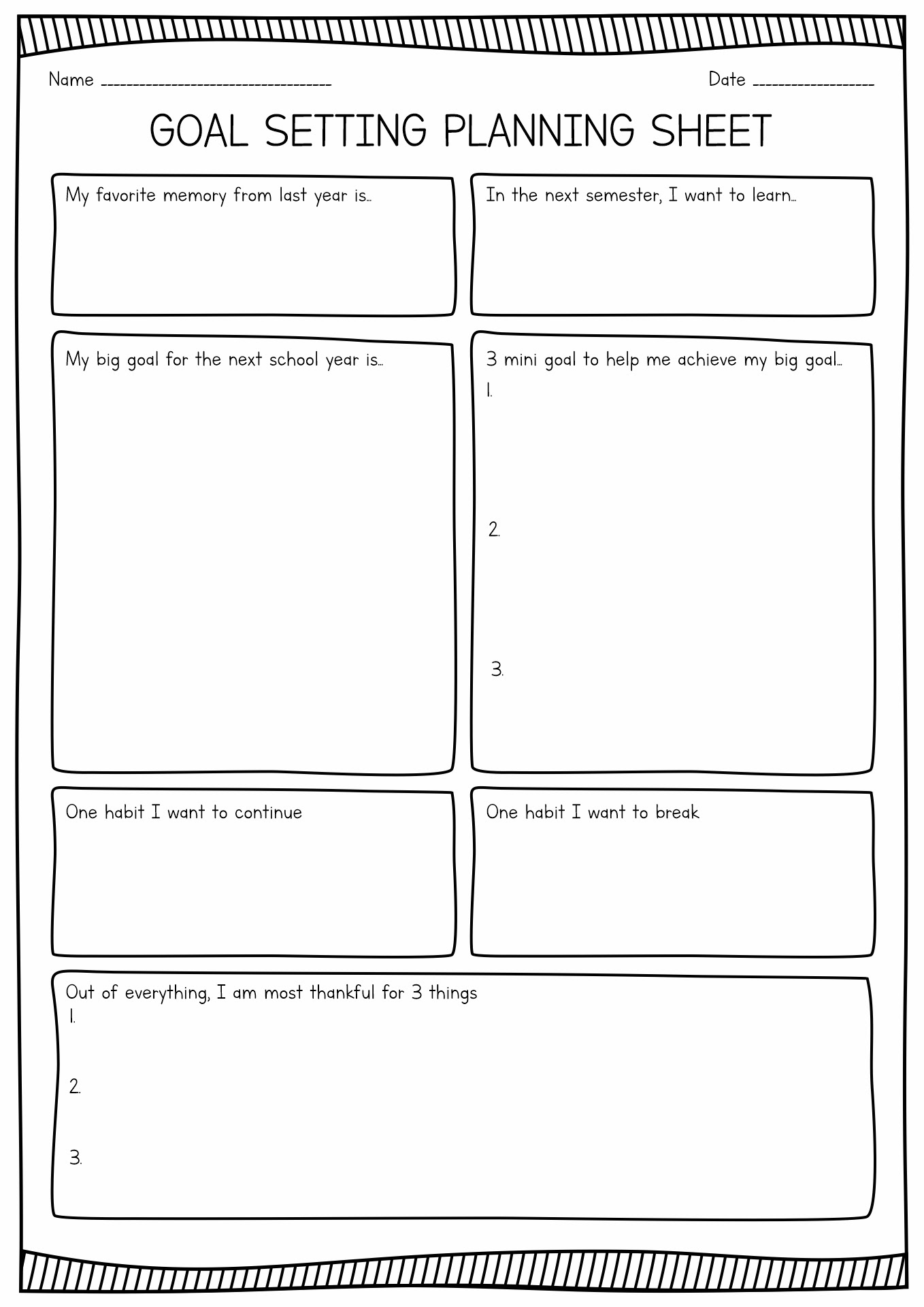 91 KINDERGARTEN RESPONSIBILITY WORKSHEET