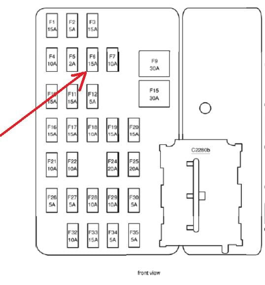 Ford Escape Fuse Box Layout - Wiring Diagram