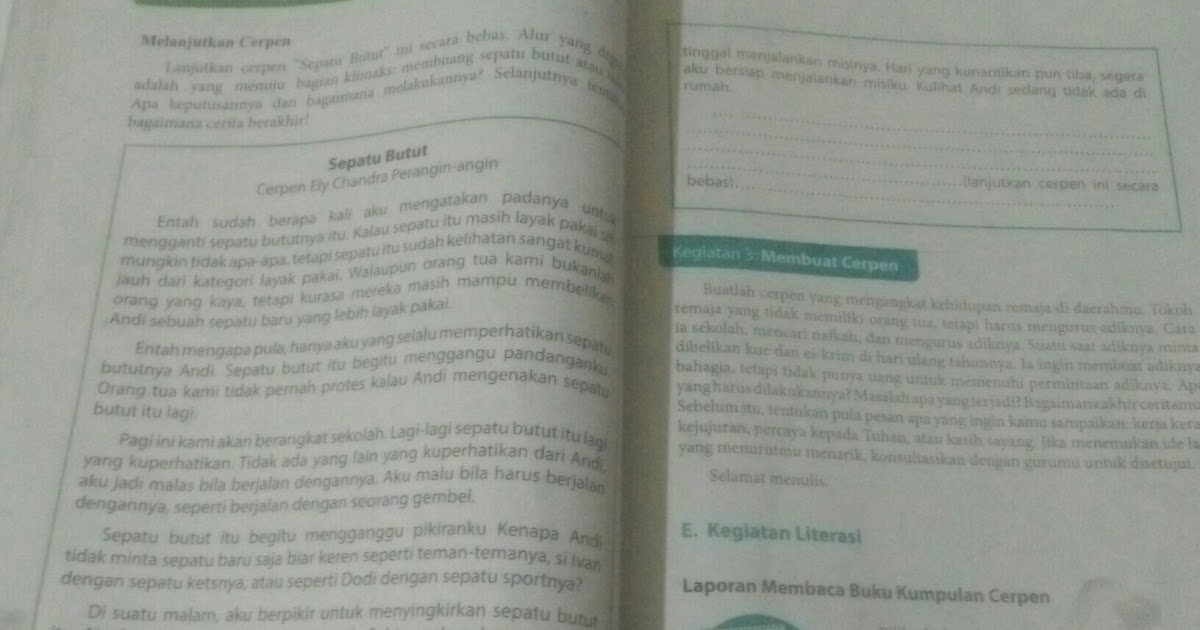 Contoh Soal Alur Cerpen Dan Jawabannya - Jawaban Buku