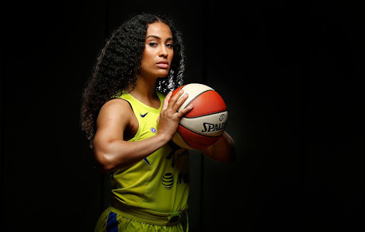 As Skylar Diggins-Smith works her way back from giving birth, here's how she's still leading the Wings from the sideline