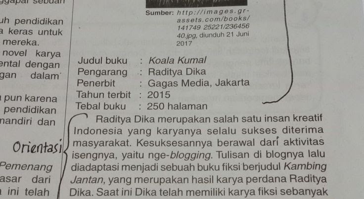 Resensi Novel Raditya Dika Koala Kumal Contoh Majas