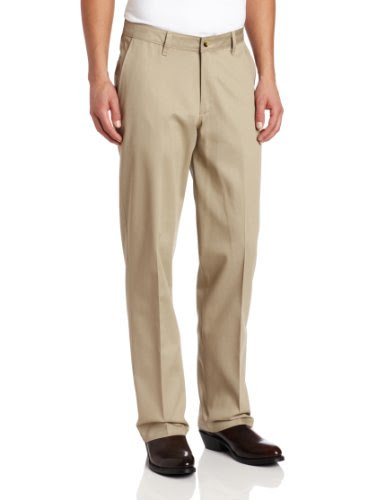 Men's Dress Pants Collection's: Wrangler Men's Riata Flat Front Relaxed Fit