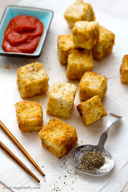 Recipes Board: Chinese Salt and Pepper Tofu Restaurant Style