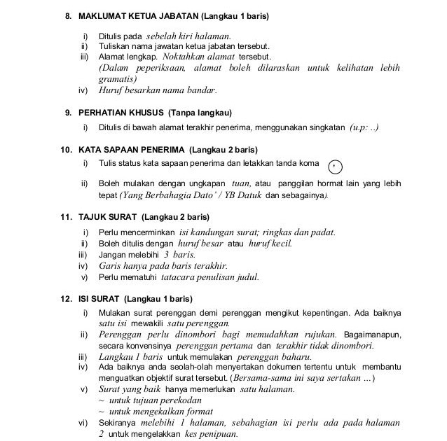 Contoh Surat Rasmi Yang Ada Salinan Kepada - Rasmi Re