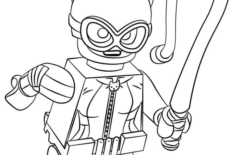 Lego Cat Coloring Page - 212+ SVG PNG EPS DXF File