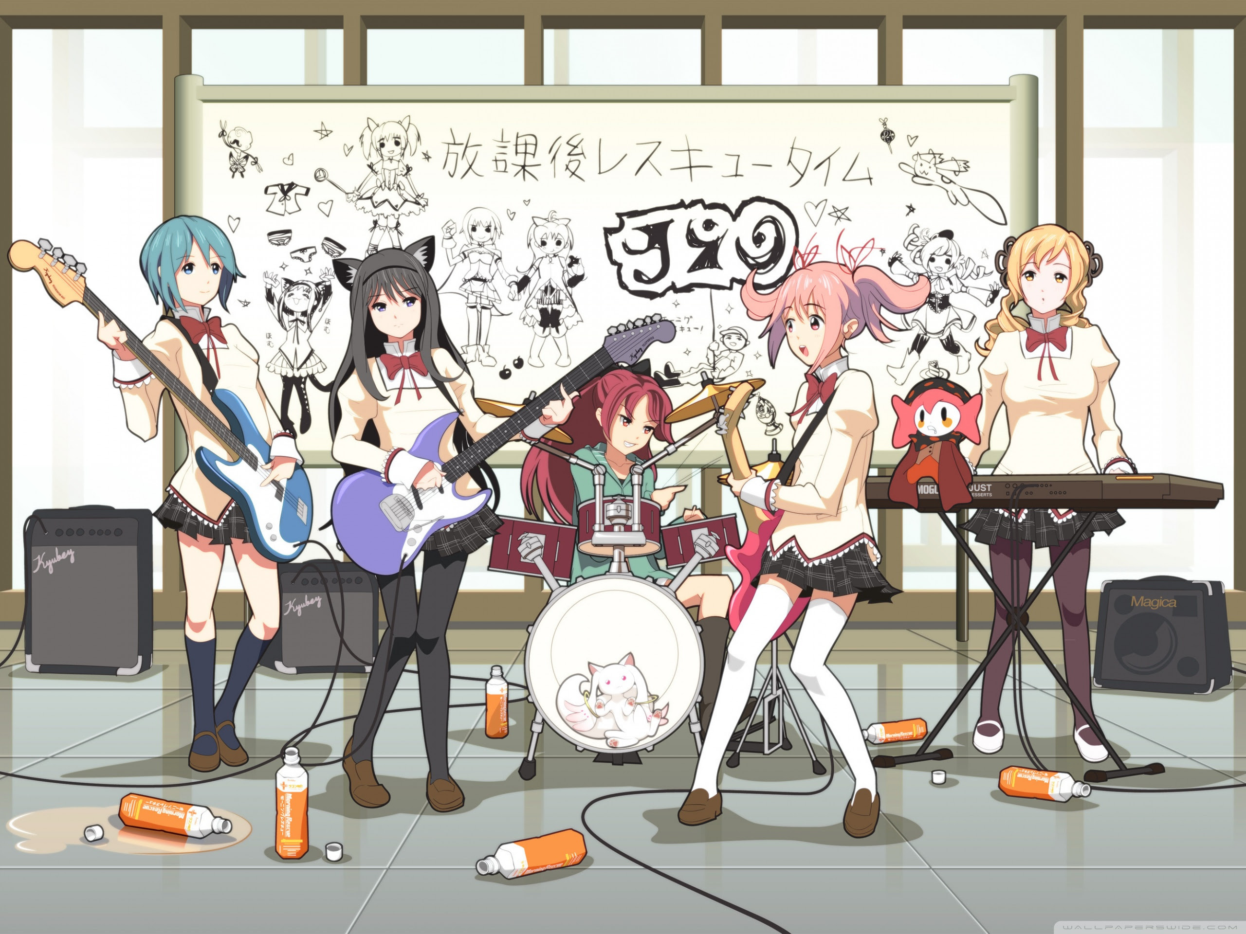 Anime Music Band Ultra HD Desktop Background Wallpaper for ...