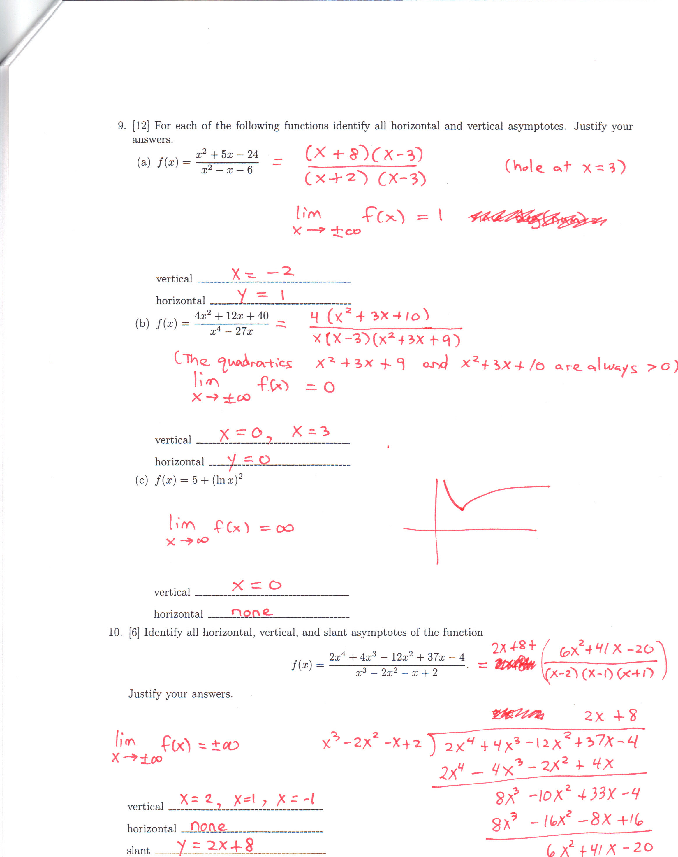 algebra 2 unit 5 lesson 2 homework answers