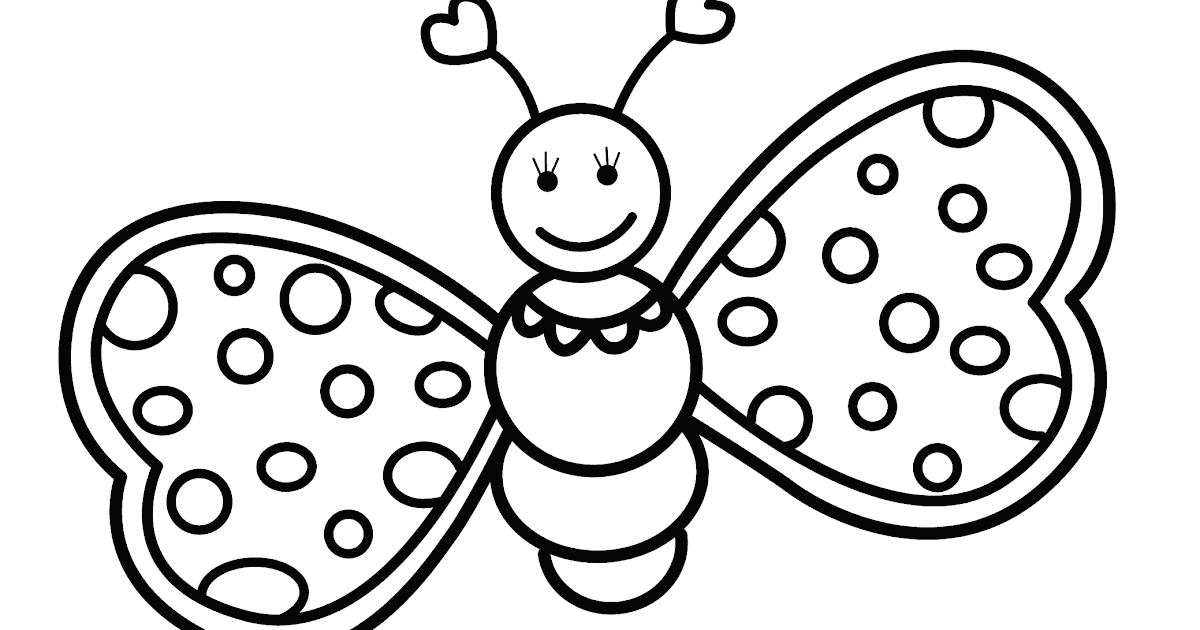 Butterfly Coloring Pages for Preschool | Thousand of the Best printable