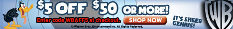 $5 off $50