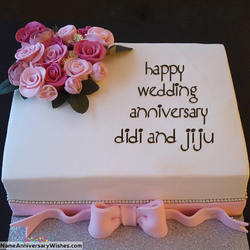 Happy Marriage Anniversary Didi And Jiju Cake Greenstarcandy