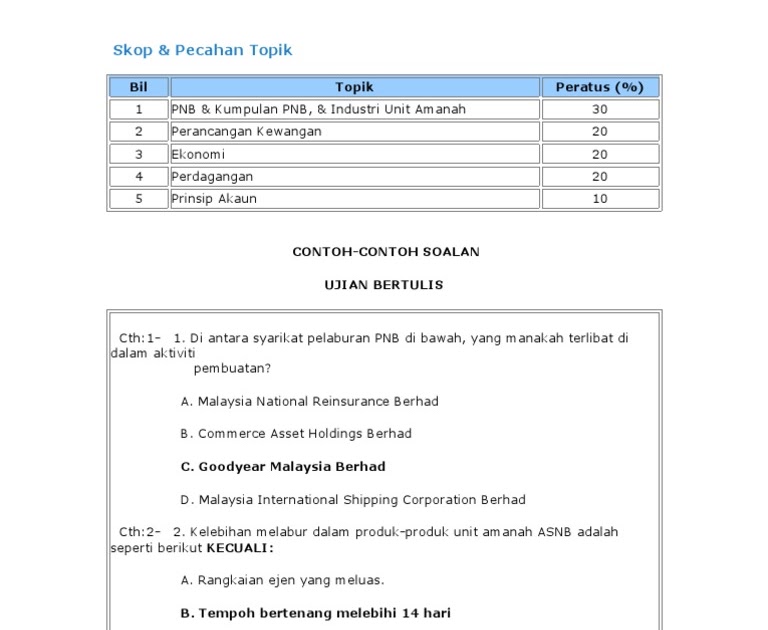 Contoh Soalan Kbat Ekonomi Asas Spm - Klewer mm