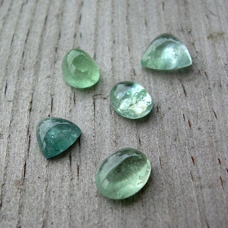 blue tourmaline cabs
