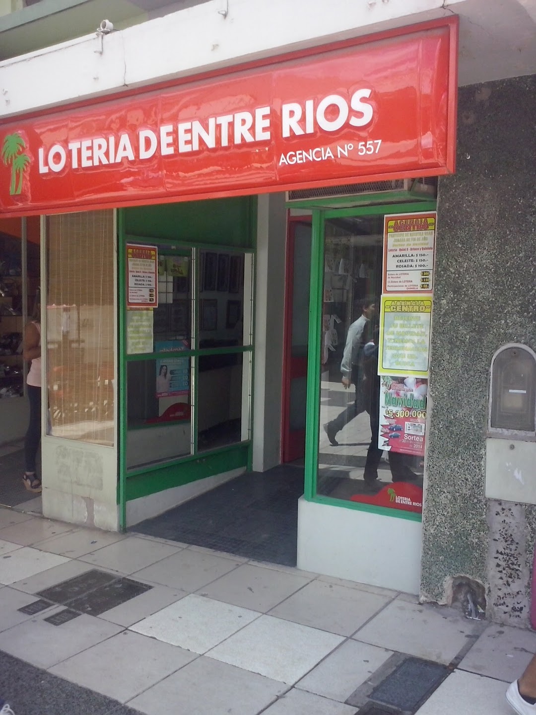 AGENCIA OFICIAL DE LOTERÍA DE ENTRE RÍOS No. 557